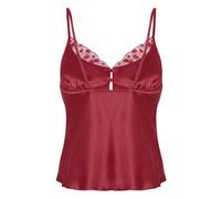 Hunkemöller Pyjama-Top Chloe Rot M