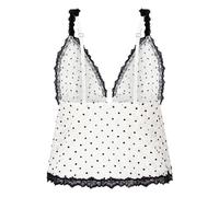 Hunkemöller Pyjama-Top Dolly Weiß XL