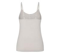 Hunkemöller Pyjama Top Gestreift mit Knopfleiste Grau XL