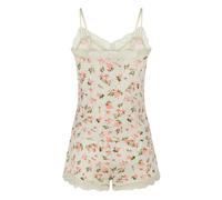 Pyjama HUNKEMÖLLER "Pyjama Set", Damen, Gr. S, rosa (grün), 95% Viskose, 5% Elasthan, Homewear-Sets Pyjama (97659857-S) grün