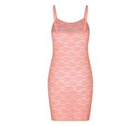 Hunkemöller Slipdress aus Allover-Spitze Rosa XS