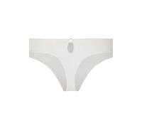 String HUNKEMÖLLER "String Andrea", Damen, Gr. XS, weiß, 87% Polyamid, 13% Elasthan, Unterhosen String (65747706-XS) weiß