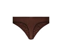 Hunkemöller String Marine Braun L