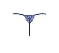 Hunkemöller String mit hohem Beinausschnitt Mabel Blau M
