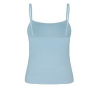 Layershirt HUNKEMÖLLER "Super Comfort Top", Damen, Gr. XS, blau, 60% Polyamid, 32% Elasthan, 8% Polyester, Shirts (43820267-XS) blau