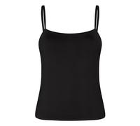 Layershirt HUNKEMÖLLER "Cami Super Comfort", Damen, Gr. L, schwarz, 60% Polyamid, 32% Elasthan, 8% Polyester, Shirts (68397856-L) schwarz