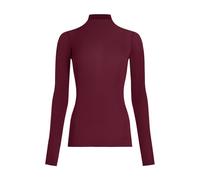 Pyjama HUNKEMÖLLER "super soft Turtleneck shirt with Cashmere", Damen, Gr. XL, lila, 85% Modal, 10% Kaschmirwolle, 5% Elasthan, Homewear-Sets Pyjama (69109716-XL) lila