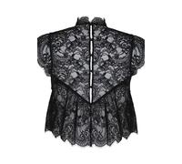 Hunkemöller Top Allover Lace Legacy Schwarz XL