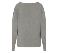 Pyjama HUNKEMÖLLER "Top Premium Batwing", Damen, Gr. S, grau, 62% Polyester, 33% Viskose, 5% Lyocell, Homewear-Sets Pyjama (78925034-S) grau