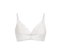 Bügelloser BH HUNKEMÖLLER "Sophie Padded Non-Underwired Bra", Damen, Gr. 95E, Cup E, beige (weiß), 64% Polyamid, 27% Polyester, 9% Elasthan, BHs (26798766-95) weiß