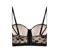 Hunkemöller Vorgeformter Longline-Bügel-BH Lou Schwarz 80C