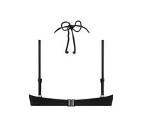 Hunkemöller Bikini-Oberteil "Luxe" in Schwarz - 80% | Größe 65D | Damen Bademode