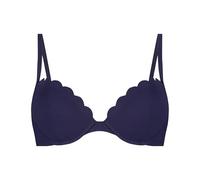 Hunkemöller Vorgeformtes Bügel-Bikinitop Scallop - Evening Blue - 75H