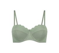 Hunkemöller Vorgeformtes Push-up Bügel-Bikinitop Scallop Cup A - E - Hedge Green - 75D