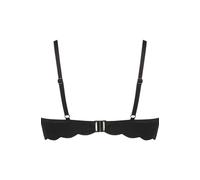 Hunkemöller Wattiertes Bügel-Bikinioberteil Scallop Schwarz 65E
