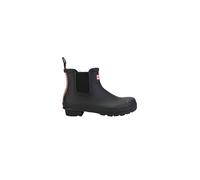 Hunter Boots - Women's Original Chelsea Hunter Tri Colour - Gummistiefel, Gr. 39, schwarz (Black)