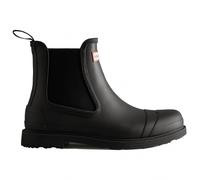 HUNTER Herren Gummistiefel schwarz/weiß/feuerrot 44