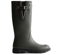 Hunter Boots - Field Downpour Adjustable Boot - Gummistiefel, Gr. 45.5, schwarz/grau (DarkOlive)