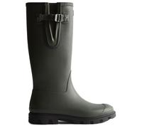 Hunter Boots - Field Downpour Adjustable Boot - Gummistiefel, Gr. 46, schwarz/grau (DarkOlive)