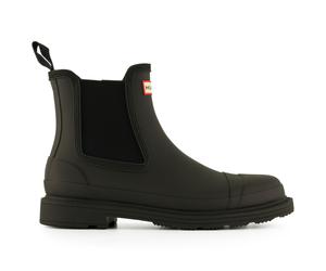 Hunter Boots - Women's Commando Chelsea Boot - Gummistiefel, Gr. 36, schwarz (Black)