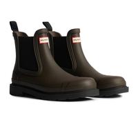 Hunter Boots - Women's Commando Chelsea Boot - Gummistiefel, Gr. 36, schwarz (ChocolateBrown/Black)