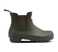 Gummistiefel HUNTER "ORIGINAL CHELSEA BOOT", Gr. 43, grün (schwarz olive), Synthetik, Schuhe, wasserdicht (41040418-43) schwarz olive