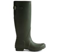 Hunter Boots - Women's Original Tall Back Adjustable Boot - Gummistiefel, Gr. 38, oliv (DarkOlive)