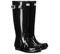 HUNTER Original Tall Damen Gummistiefel Schwarz Schuhe, Größe:40/41