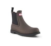 HUNTER Chelsea Boots Herren Gummi braun, 42 (8)