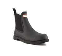 Hunter Boots - Commando Chelsea Boot - Gummistiefel, Gr. 45.5, schwarz (Black)