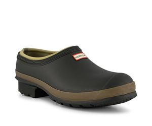 HUNTER Clog Herren Gummi grün, 43 (9)