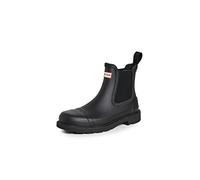 Hunter Boots - Women's Commando Chelsea Boot - Gummistiefel, Gr. 39, schwarz (Black)