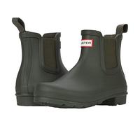 Hunter Damen Chelsea Bootsschuh, Dark Olive, 38 EU