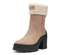 Hunter Damen Marisol Waterproof Stiefelette, Mittelgroßes natürliches Nubuk, 36 EU