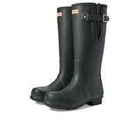 HUNTER Damen mens original side adjustable Gummistiefel, Dark Olive, 43 EU