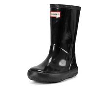 Hunter Damen Original Back Adjustable Short Rain Boots Gummistiefel, Schwarz, 40 EU