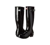 Hunter Damen Original Gloss Gummistiefel - Schwarz (Black/blk) , 36 EU