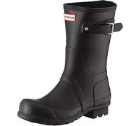 Hunter Damen Original Kurze Regenstiefel, Schwarz, matt, 42 EU