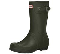 Hunter Damen Original Kurzer Gummistiefel Iris W23758, Grün/Hunter/Grün, 39 EU