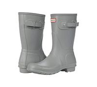 Hunter Damen Original Kurzer Gummistiefel Iris W23758, Tundra Grey, 40 EU