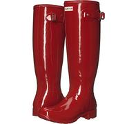 HUNTER Damen Original Short Gummistiefel, Rot Military Red, 43 EU