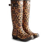 Hunter Boots - Women's Original Tall Leopard Boot - Gummistiefel, Gr. 39, braun (LeopardPrint/ChocolateBrown)