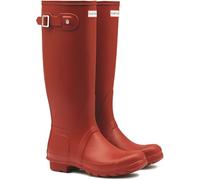 Hunter Damen Original Tall Wellington Boot Gummistiefel, Blau (Bright Peacock), Rot, 42 EU