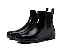 Hunter Damen Womens Refined Gloss Chelsea-Stiefel, schwarz, 43 EU