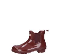 Hunter Damenstiefelette WOMENS ORIGINAL CHELSEA GLOSS berry 39