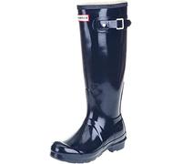 Hunter Gloss Tall, Damen Gummistiefel, Blau, 38 EU