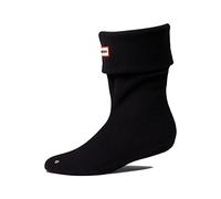 Hunter Kurze Stiefelsocken aus recyceltem Fleece, Schwarz, X-Large