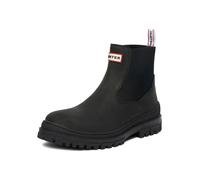 Hunter Leder-Chelsea-Boots in Schwarz - Größe 40 | Herrenstiefel