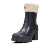 Hunter Damen Marisol Waterproof Stiefelette, Schwarz Leder, 39 EU