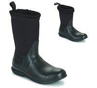 Hunter Moonboots Original roll top sherpa in Schwarz 36